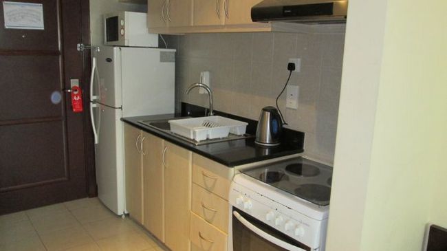 Parkside Hotel Apartment Dubai Restoran fotoğraf